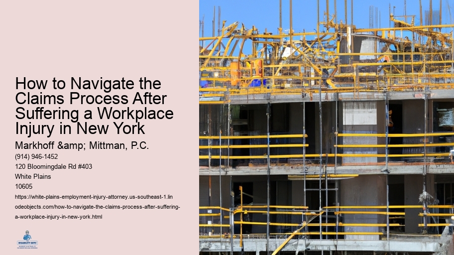 How to Navigate the Claims Process After Suffering a Workplace Injury in New York